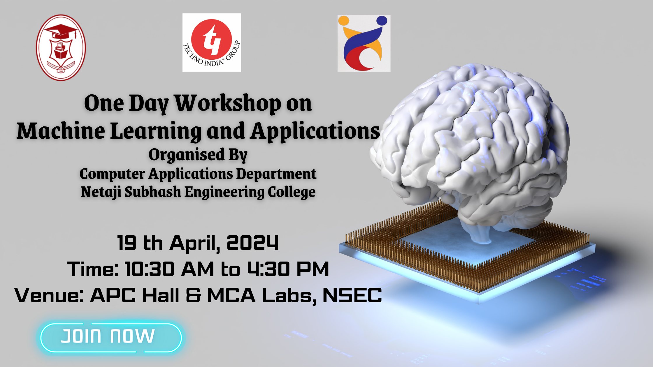 Workshop on Machine Learning